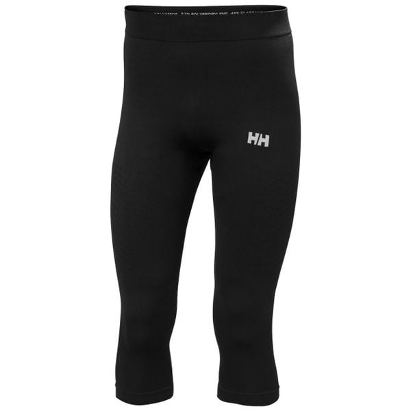 Bezszwowe spodnie narciarskie Helly Hansen H1 Pro. Czarne spodnie materiałowe damskie Helly Hansen, bez wzorów. Za 390.50 zł.