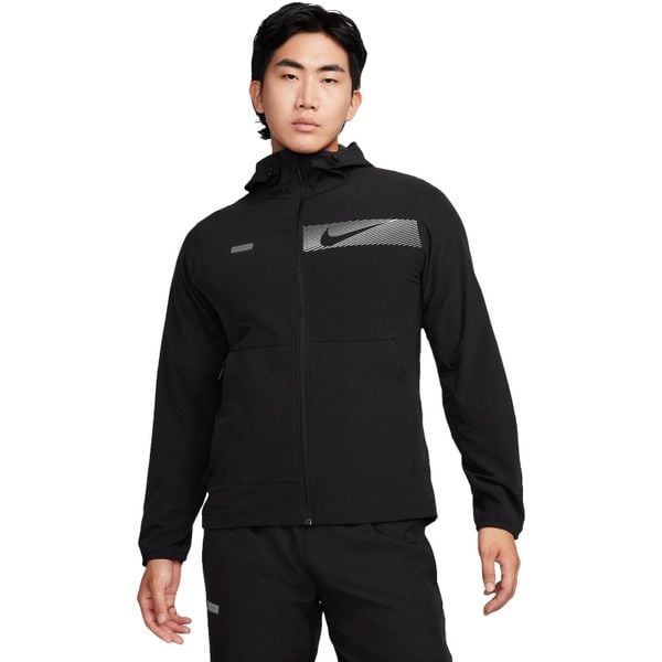 Bluza z kapturem Nike Unlimited, Mężczyźni. Czarne bluzy męskie Nike, z poliesteru, bez zapięcia, na fitness i siłownię. Za 534.99 zł.