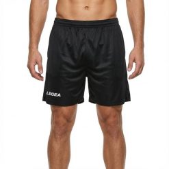 Spodenki Męskie Siatkówka Trening Czarne. Czarne krótkie spodenki sportowe męskie Legea, m, bez wzorów, z materiału, do biegania. Za 68.00 zł.