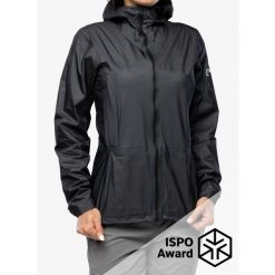 Kurtka przeciwdeszczowa damska Berghaus MTN Guide Hyper Alpha Jacket. Czerwone kurtki damskie Berghaus, bez wzorów, bez kaptura. Za 959.99 zł.
