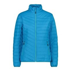 Kurtka damska turystyczna CMP 31Z5366. Niebieskie kurtki sportowe damskie CMP, l, bez wzorów, bez kaptura, trekkingowe. W wyprzedaży za 349.99 zł.