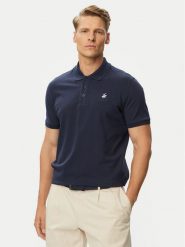Beverly Hills Polo Club Polo P-SS26M-P450124 Granatowy Regular Fit. Niebieskie koszulki polo męskie Beverly Hills Polo Club, m, bez wzorów, z bawełny, bez ramiączek. Za 229.99 zł.