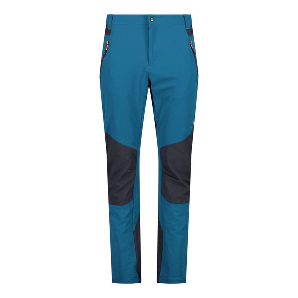 Spodnie trekkingowe męskie CMP. Niebieskie spodnie sportowe męskie CMP, m, bez wzorów, z elastanu, trekkingowe. Za 219.99 zł.