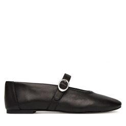 Baleriny Aldo. Czarne baleriny damskie Aldo, bez wzorów, bez obcasa. Za 269.99 zł.