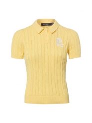 Lauren Ralph Lauren Sweter Kobiety Bawełna niebieski, L. Niebieskie swetry damskie Lauren Ralph Lauren, l, bez wzorów, z bawełny, bez kołnierzyka, bez ramiączek, krótkie, bez kaptura. Za 599.95 zł.