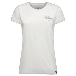 Koszulka damska La Sportiva Climb Flower. Czerwone t-shirty damskie La Sportiva, xs, bez wzorów, z bawełny, bez kołnierzyka. Za 148.35 zł.