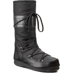Śniegowce MOON BOOT - Soft Shade 24004500001 Nero/Black. Czarne kozaki damskie Moon Boot, z materiału. Za 599.00 zł.