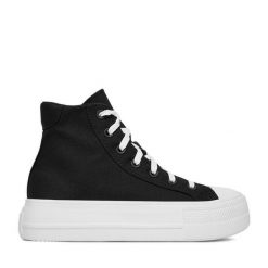 Trampki Converse. Czarne trampki i tenisówki damskie Converse, bez wzorów, bez zapięcia. Za 279.99 zł.