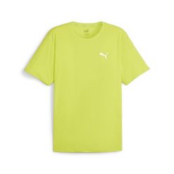 MĘSKA KOSZULKA RUN FAVORITE VELOCITY PUMA Lime Pow Green. Zielone koszulki sportowe męskie Puma, m, bez wzorów, bez kołnierzyka, bez ramiączek, do biegania. Za 76.99 zł.
