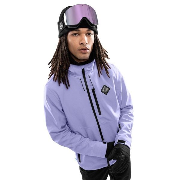 Kurtka snowboardowa meska W2 Makalu. Niebieskie kurtki snowboardowe męskie SIROKO, m, bez wzorów, z materiału, bez kaptura, narciarskie. Za 522.00 zł.