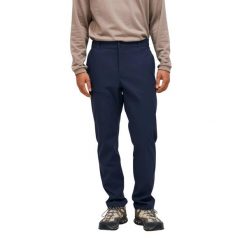 Spodnie męskie Peak Performance Iconiq Pants granatowe - M. Niebieskie spodnie materiałowe męskie Peak Performance, m, bez wzorów. W wyprzedaży za 499.00 zł.