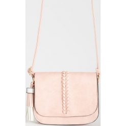 Torebka boho z chwostem - Różowy. Torebki do ręki damskie marki Sinsay. Za 49.99 zł.