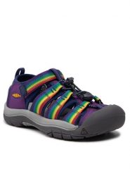 Keen Sandały Newport 12 1026275 Fioletowy. Fioletowe sandały dziewczęce Keen, z materiału, bez zapięcia. Za 299.99 zł.