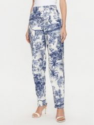Dixie Spodnie materiałowe PDGSJVO Kolorowy Relaxed Fit. Spodnie materiałowe damskie Dixie, m, bez wzorów, z bawełny. Za 449.99 zł.