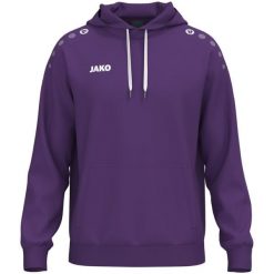 Bawełniana bluza z kapturem Jako One. Białe bluzy sportowe męskie Jako, xl, bez wzorów, z bawełny, z kapturem, na fitness i siłownię. Za 325.00 zł.