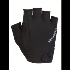 Rękawiczki rowerowe Roeckl Basel. Czarne rękawiczki damskie Roeckl, bez wzorów. Za 138.00 zł.