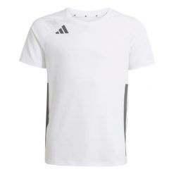 Koszulka dziewczęca adidas Hilo. Białe bluzki dla dziewczynek Adidas, bez wzorów, bez ramiączek. Za 224.00 zł.