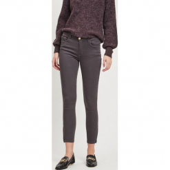Dżinsy "Amy" - Slim fit - w kolorze szarym. Szare jeansy damskie Vila & Co. W wyprzedaży za 86.95 zł.