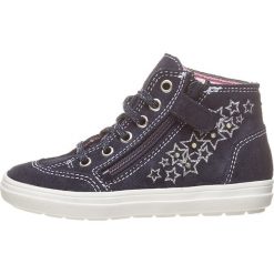 Skórzane sneakersy w kolorze granatowym. Trampki i tenisówki dziewczęce Richter. W wyprzedaży za 172.95 zł.