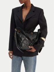 Badura Torebka CEO-ODI-LDA8618 Czarny. Czarne torebki do ręki damskie Badura, bez wzorów, z materiału, bez dodatków. Za 229.99 zł.