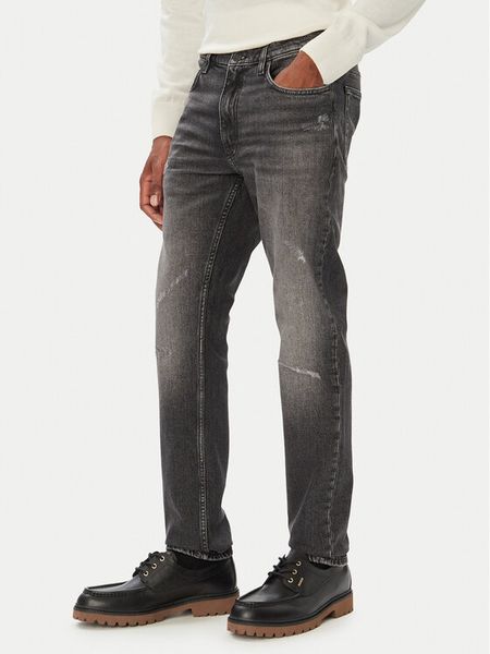 HUGO Jeansy 50568074 Szary Extra Slim Fit. Szare jeansy męskie Hugo. Za 494.99 zł.