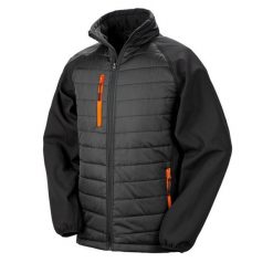 Kurtka Softshellowa Damska Compass. Czarne kurtki damskie RESULT, xs, bez wzorów, z materiału, bez kaptura. Za 200.99 zł.