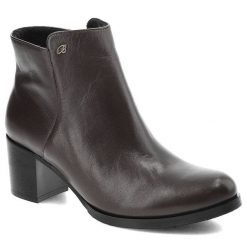 Brązowe Botki Baldaccini Na Obcasie Buty Damskie. Brązowe botki damskie Baldaccini, na wiosnę, ze skóry, eleganckie, bez obcasa, na obcasie, bez zapięcia. Za 289.00 zł.