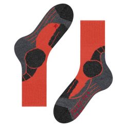 Skarpetki Falke TK1 Adventure. Brązowe skarpety męskie Falke, bez wzorów, z wełny. Za 171.00 zł.