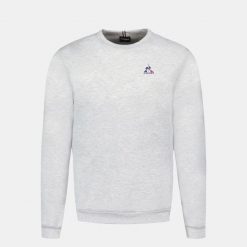 Bluza Le Coq Sportif Essential N°2. Szare bluzy męskie le coq sportif, l, bez wzorów, z bawełny, bez kaptura, na fitness i siłownię. Za 305.95 zł.