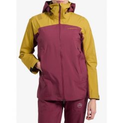 Kurtka z membraną damska La Sportiva Alpine Guide GTX Perfomance Jacket. Czerwone kurtki damskie La Sportiva, bez wzorów, bez kaptura. Za 1,891.99 zł.