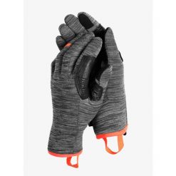 Rękawice skiturowe damskie Ortovox Fleece Light Glove. Szare rękawiczki damskie ORTOVOX, bez wzorów. Za 234.99 zł.