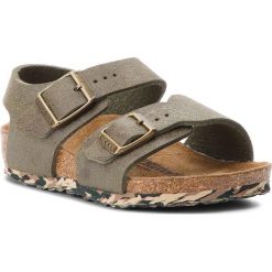 Sandały BIRKENSTOCK - New York Kids 1008278 Sandwashed Green. Sandały chłopięce marki Birkenstock. W wyprzedaży za 169.00 zł.
