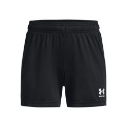 Szorty dla dziewczynek Under Armour Challenger. Białe spodenki dla dziewczynek Under Armour, bez wzorów, z materiału. Za 154.00 zł.