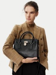 MICHAEL Michael Kors Torebka 30T6GNXS1L Czarny. Czarne torebki do ręki damskie MICHAEL Michael Kors, bez wzorów, ze skóry, bez dodatków. Za 1,239.00 zł.