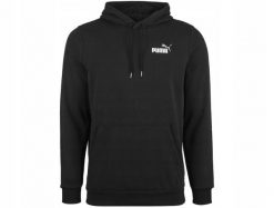 Bluza sportowa z kapturem męska czarna Puma Ess+ 2 Coi Small Logo. Czarne bluzy męskie Puma, m, z aplikacjami, z bawełny, z kapturem, na fitness i siłownię. Za 149.00 zł.