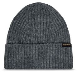Czapka Napapijri. Szare czapki i kapelusze męskie Napapijri, na zimę, bez wzorów. Za 179.99 zł.