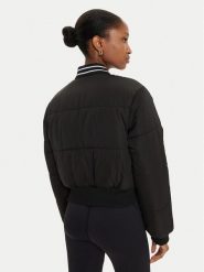Juicy Couture Kurtka bomber Kelsey JCOIJ224557 Czarny Regular Fit. Czarne kurtki damskie Juicy Couture, xxs, bez wzorów, z syntetyku, bez kaptura. Za 459.99 zł.