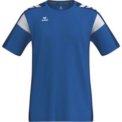 Koszulka Erima Celebrate 125 Function Blue Junior. Czarne koszulki sportowe damskie Erima, bez wzorów, z materiału, sportowe, bez kołnierzyka. Za 264.99 zł.