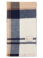 Barbour Szalik Kobiety Wełna jagnięca beżowy|niebieski|czerwony, 48. Brązowe szaliki i chusty damskie Barbour, bez wzorów, z tkaniny. Za 399.95 zł.
