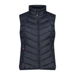 Damska kurtka bez rękawów CMP. Szare kurtki sportowe damskie CMP, na zimę, bez wzorów, bez kaptura, trekkingowe. Za 382.50 zł.