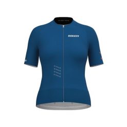 Damski jersey Bioracer Epic. Niebieskie koszulki sportowe damskie BIORACER, bez wzorów, z jersey, bez kołnierzyka, bez ramiączek, rowerowe. Za 530.00 zł.