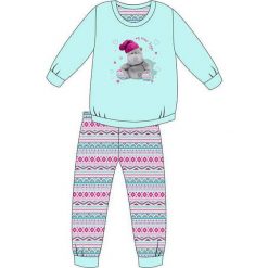 Piżama Kids Girl 594/95 turkusowa r. 128. Niebieskie bielizna dla chłopców Cornette. Za 49.87 zł.