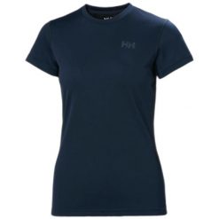 Koszulka damska Helly Hansen HH Lifa Active Solen. Niebieskie t-shirty damskie Helly Hansen, xs, bez wzorów, z tkaniny, bez kołnierzyka. Za 297.50 zł.