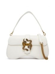 Just Cavalli Torebka 80RA4BA1 ZSA89 Biały. Białe torebki do ręki damskie Just Cavalli, bez wzorów, ze skóry, bez dodatków. Za 939.99 zł.