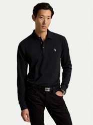 Polo Ralph Lauren Polo 710955081505 Czarny Slim Fit. Czarne koszulki polo męskie Polo Ralph Lauren, m, bez wzorów, z bawełny, bez ramiączek. Za 543.99 zł.
