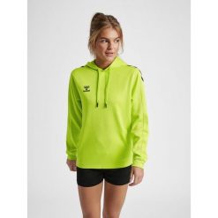 Bluza do piłki ręcznej damska Hummel Core XK z kapturem. Zielone bluzy sportowe damskie Hummel, xl, bez wzorów, z kapturem, do piłki ręcznej. Za 191.00 zł.