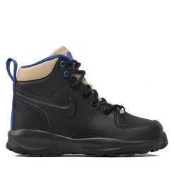 Sneakersy Nike. Czarne trampki i tenisówki chłopięce Nike, bez wzorów, bez zapięcia. Za 279.99 zł.