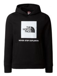 The North Face Bluza Teens NF0A855B Czarny Regular Fit. Czarne bluzy dla chłopców The North Face, bez wzorów, z bawełny, bez ramiączek, bez kaptura. Za 199.99 zł.