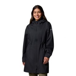 Kurtka softshell damska Columbia Weekend Adventure II Long Shell. Czarne kurtki damskie Columbia, xs, bez wzorów, z softshellu, bez kaptura. Za 589.99 zł.