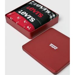 Levi's - Bokserki (3-pack). Brązowe bokserki męskie Levi's, z bawełny. Za 149.90 zł.